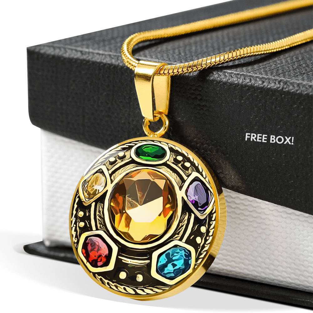 Infinity stone best sale necklace