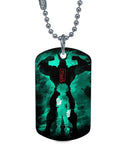 My hero Academia and All might dog tag Dog Tag