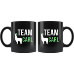 Llamas with hats mug - Team Carl