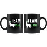 Llamas with hats mug - Team Carl