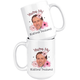 You're My National Treasure Mug - Nicolas Cage Meme Coffee Mug Valentine Mug Gift for Her Him