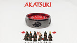 Naruto ring, Akatsuki ring, Uchiha ring, Itachi ring, Akatsuki cloud, Naruto Jewelry, Ninja ring, Anime ring, Japanese ring, Sasuke ring, Inspired by akatsuki cloak.