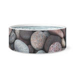 Pebbles and Rocks Pet bowl 2