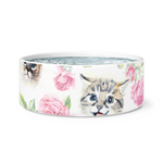 Cats and Roses Pattern bowl