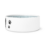 German Shepard Bella Vector dog bowl