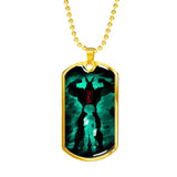 My hero academia all might dog tag