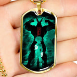 My hero academia all might dog tag