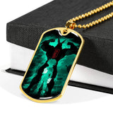 My hero academia all might dog tag