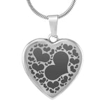 Many Hearts Necklace - Mother's day necklace - Mother's day jewelry - Heart Necklace - Mother's Day Gift - Mother's day gift ideas silver