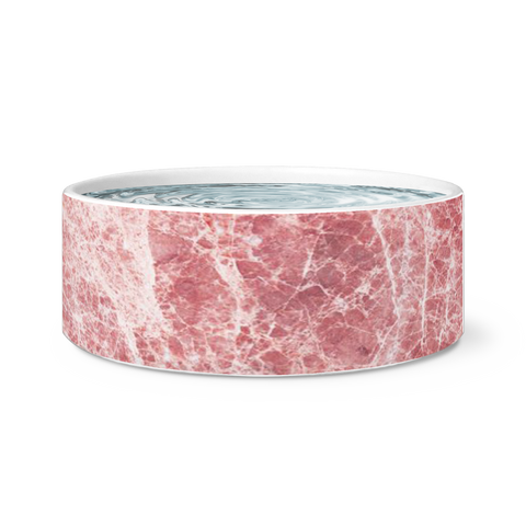 Red Marble bowl