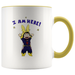 My hero academia mug i am here