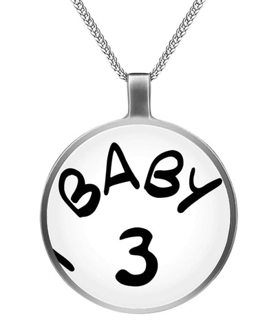 Thing Baby 3 necklace Circle Necklace