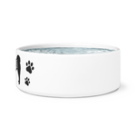 Siberian Husky vector dog bowl