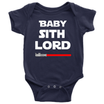 Star Wars - Baby Sith Lord onesie