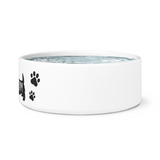 Scottish Terrier vector dog bowl