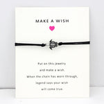 Make a wish Sea Turtle Bracelets with a nice card