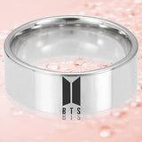 Titanium Steel Bangtan Boys BTS Album Ring Jimin Jin Suga V J-Hope Jung Kook Jewelry Rings Accessories For Men Women Female