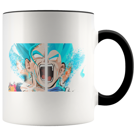 DBZ anime - Goku and Vegeta mug