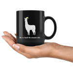 Llamas with hats mug - Crescent rolls