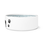 Boston Terrier Vector dog bowl