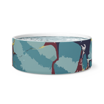 Marble Dog Bowl